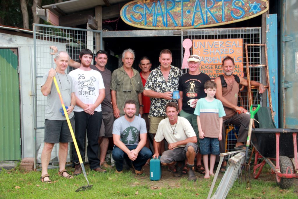 Men's Shed member in Mullum Photo Veda Dante / Byron Shire News Men's Shed member in Mullum Photo Veda Dante / Byron Shire News